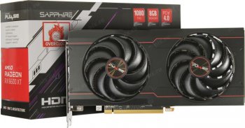 Видеокарта 8Gb <PCI-E> GDDR6 Sapphire <11309-03-20G> RADEON RX 6600 XT Gaming OC Pulse (RTL) HDMI+3xDP