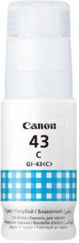 Чернила Canon GI-43C 4672C001 голубой 60мл для Canon Pixma G640/G540