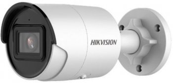 Камера видеонаблюдения HIKVISION <DS-2CD2023G2-IU 2.8mm> (LAN, 1920x1080, microSD, f=2.8mm, мик., LED)