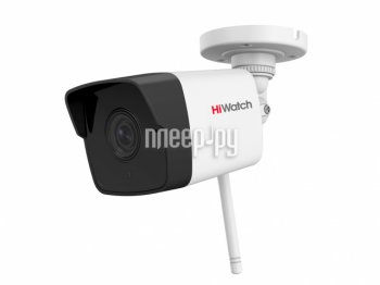 Камера видеонаблюдения HiWatch <DS-I250W(C) 4mm> (LAN, 1920x1080, f=2.8mm, microSDXC, 802.11n, мик, EXIR)