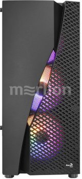 Корпус Aerocool Wave-G-BK-v2 черный без БП ATX 4x120mm 2x140mm 1xUSB2.0 2xUSB3.0 audio bott PSU