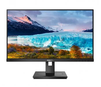 Монитор Philips 21.5" 222S1AE черный IPS LED 16:9 DVI HDMI M/M матовая HAS Pivot 250cd 178гр/178гр 1920x1080 D-Sub DisplayPort FHD 4.3кг