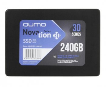 Твердотельный накопитель (SSD) QUMO SSD 240GB Novation TLC Q3DT-240GSCY {SATA3.0}