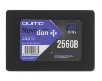 Твердотельный накопитель (SSD) QUMO SSD 256GB Novation TLC Q3DT-256GSCY {SATA3.0}
