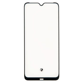 Стекло защитное Full Glue Premium Krutoff для Xiaomi Redmi Note 8, черный
