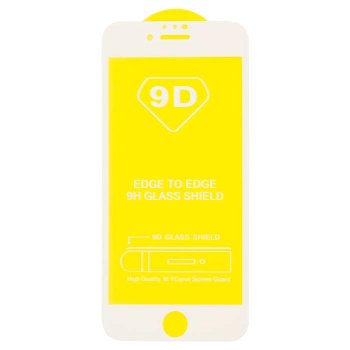 Защитное стекло для смартфона на Apple iPhone 6, 6S 9D/10D/11D белый