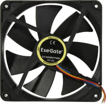 Вентилятор ExeGate <EX288929RUS> EX14025B4P-PWM (4пин, 140x140x25мм)