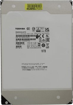 Жесткий диск 16 Tb SAS 12Gb/s Toshiba <MG08SCA16TE> 3.5" 7200rpm 512Mb