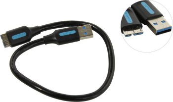 Кабель Vention <COPBC> USB 3.0 AM-->micro-B 0.25м