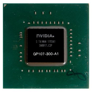 Видеочип NVIDIA GP107-300-A1,GTX1050 RB с разбора