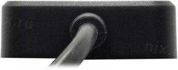 Концентратор USB 5bites <HB24C-210BK> 4-port USB2.0 Hub, подкл. USB-C