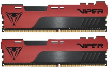 Оперативная память DDR4 2x32Gb 3200MHz Patriot PVE2464G320C8K Viper Elite II RTL PC4-25600 CL18 DIMM 288-pin 1.35В kit