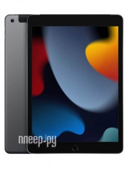 Планшетный компьютер APPLE iPad 10.2 Wi-Fi + Cellular 64Gb Space Grey MK473RU/A