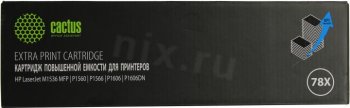 Картридж Cactus CS-CE278X-MPS для HP LJ M1536/P1566/P1566/P1606/P1606DN