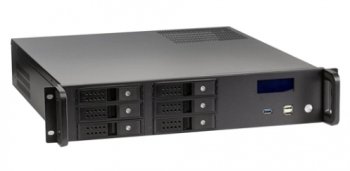 Корпус для монтажа в стойку Server Case 2U Exegate Pro <2U480-HS06> ATX 500W (24+4x4пин) <EX279753RUS>