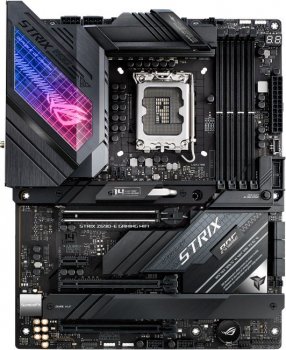 Материнская плата ASUS ROG STRIX Z690-E GAMING WIFI Soc-1700 INTEL Z690 4xDDR5 ATX AC`97 8ch(7.1) 2.5Gg RAID+HDMI+DP
