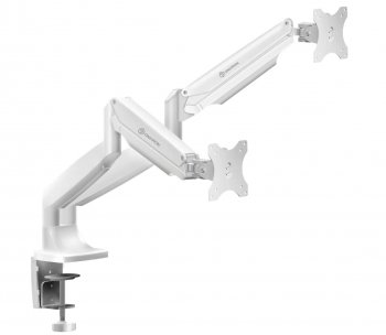 Кронштейн для мониторов Onkron G200 белый 13"-32" макс.18кг настольный поворот и наклон верт.перемещ.