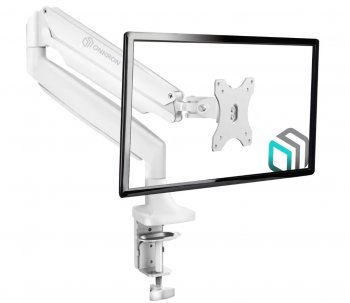 Кронштейн для мониторов Onkron G100 белый 13"-32" макс.9кг настольный поворот и наклон верт.перемещ.