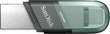 Накопитель USB SanDisk iXpand Flip for iPhone and iPad <SDIX90N-256G-GN6NE> USB 3.1/Lightning Flash Drive 256Gb (RTL)