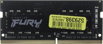 Оперативная память для ноутбуков Kingston Fury Impact <KF432S20IB/16> DDR4 SODIMM 16Gb <PC4-25600> CL20 (for NoteBook)