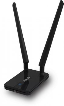 Адаптер беспроводной связи WiFi Asus USB-AC58 AC1300 USB 3.0 (ант.внеш.съем) 2ант.
