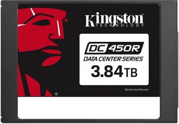 Накопитель SSD 2.5" Kingston 3840Gb DC450R Series <SEDC450R/3840G> (SATA3, up to 560/525Mbs, 99000 IOPS, 3D TLC, 2823TBW, 7mm)