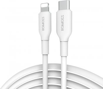 Кабель Romoss CB171 DYDC01054/CB171-63-123 USB Type-C (m)-Lightning (m) 1м белый