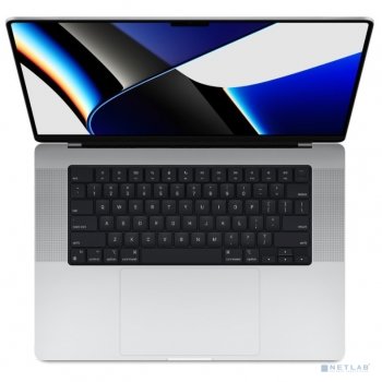 Ноутбук Apple MacBook Pro 16 2021 [MK1H3RU/A] Silver 16.2" Liquid Retina XDR {(3456x2234) M1 Max chip with 10-core CPU and 32-core GPU/32GB/1TB SSD} (