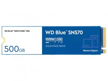 Твердотельный накопитель (SSD) Western Digital WD Blue SN570 500Gb WDS500G3B0C