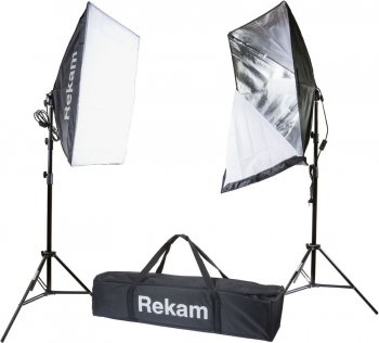 Комплект постоянного света Rekam CL-250-FL2-SB Kit постоянный