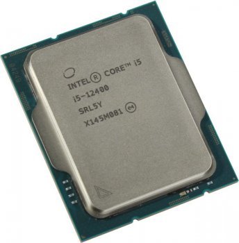 Процессор Intel Core i5-12400 2.5 GHz/6PC/SVGA UHD Graphics 730/7.5+18Mb/117W/16 GT/s LGA1700