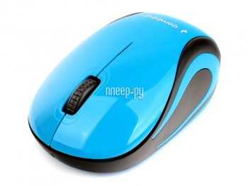 Мышь беспроводная Gembird MUSW-620 синий, 1200 dpi, радиоканал, USB, кнопки - 3
