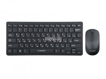 Комплект клавиатура + мышь Gembird Wireless KBS-9100 (Кл-ра,USB,FM+Мышь 4кн,Roll,USB,FM)
