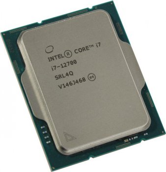 Процессор Intel Desktop Core i7-12700 (2.1GHz, 25MB, LGA1700) tray