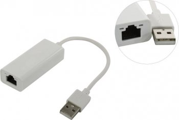 Сетевая карта внешняя KS-is <KS-270A> USB2.0 --> UTP 100Mbps