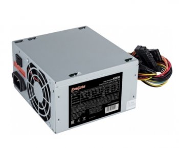 Блок питания 550W ExeGate EX282066RUS-S AB550, ATX, SC, 8cm fan, 24p+4p, 3*SATA, 2*IDE, FDD