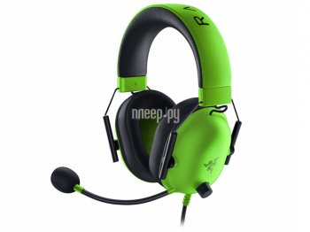 Наушники с микрофоном Razer Blackshark V2 X Green (с регулятором громкости) <RZ04-03240600-R3M1>