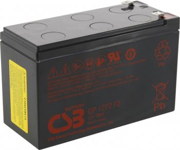 Аккумулятор для ИБП CSB GP 1272-28 F2 (12V, 28W)