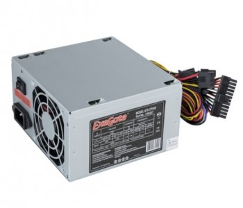 Блок питания Exegate EX219457RUS-S CP500, ATX, SC, 8cm fan, 24p+4p, 3*SATA, 2*IDE, FDD + кабель 220V с защитой от выдергивания