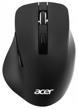 Мышь беспроводная Acer OMR140 черный оптическая (1600dpi) USB (6but)