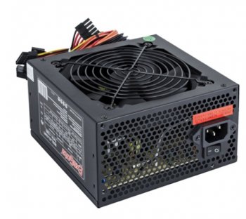 Блок питания 400W ExeGate EX224732RUS-PC 400NPX (ATX, PC, 12cm fan, 24pin, 4pin, PCIe, 3xSATA, 2xIDE, FDD, black, кабель 220V в комплекте)