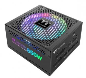 Блок питания Thermaltake ATX 850W Toughpower GF2 ARGB 80+ gold 24pin APFC 140mm fan color LED 9xSATA Cab Manag RTL