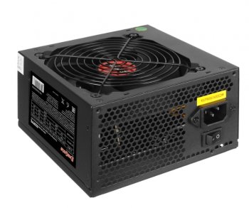 Блок питания 600W Exegate 600PPE, ATX, SC, black, APFC, 12cm, 24p+(4+4)p, PCI-E, 5*SATA, 3*IDE, FDD + кабель 220V с защитой от выдергивания