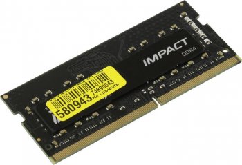 Оперативная память для ноутбуков Kingston FURY Impact <KF426S16IB/16> DDR4 SODIMM 16Gb <PC4-21300> CL16 (for NoteBook)