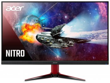 Монитор Acer 27" Nitro Nitro VG271Zbmiipx черный IPS LED 16:9 HDMI M/M 350cd 178гр/178гр 1920x1080 240Hz FreeSync Premium DP FHD 5.77кг