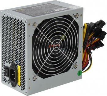 Блок питания ExeGate UNS450+кабель 220V <ES261568RUS-PC> 450W ATX (24+4+6/8пин)