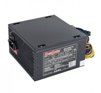 Блок питания 400W ExeGate 400NPXE(+PFC), ATX, PC, black,12cm fan, 24p+4p, 6/8p PCI-E, 3*SATA, 2*IDE, FDD + кабель 220V в комплекте