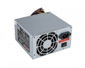 Блок питания 400W ExeGate AB400, ATX, PC, 8cm fan, 24p+4p, 3*SATA, 2*IDE, FDD + кабель 220V в комплекте