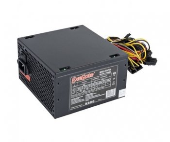 Блок питания 450W ExeGate XP450, ATX, PC, black, 12cm fan, 24p+4p, 6/8p PCI-E, 3*SATA, 2*IDE, FDD + кабель 220V в комплекте