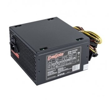 Блок питания 500W ExeGate XP500, ATX, PC, black, 12cm fan, 24p+4p, 6/8p PCI-E, 3*SATA, 2*IDE, FDD + кабель 220V в комплекте